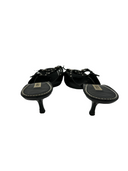 PRADA Leather Studded Slides IT 40