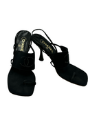 CHANEL Crystal Sling-backs IT 39.5