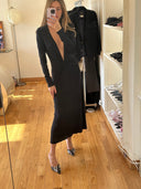 CELINE Deep V Dress M