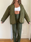 MILITERY LINER JACKET S