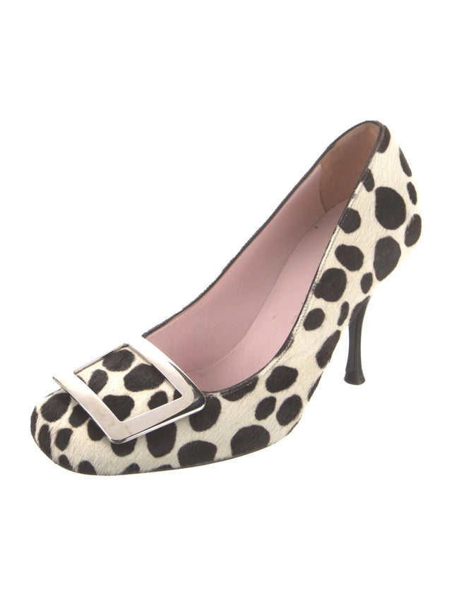 CELINE PONYHAIR PUMPS IT 37