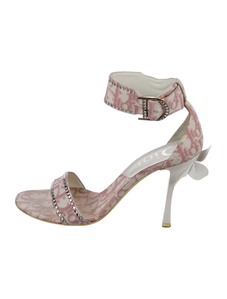 CHRISTIAN DIOR CRYSTAL SANDALS IT 36.5