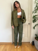 MILITERY LINER JACKET S