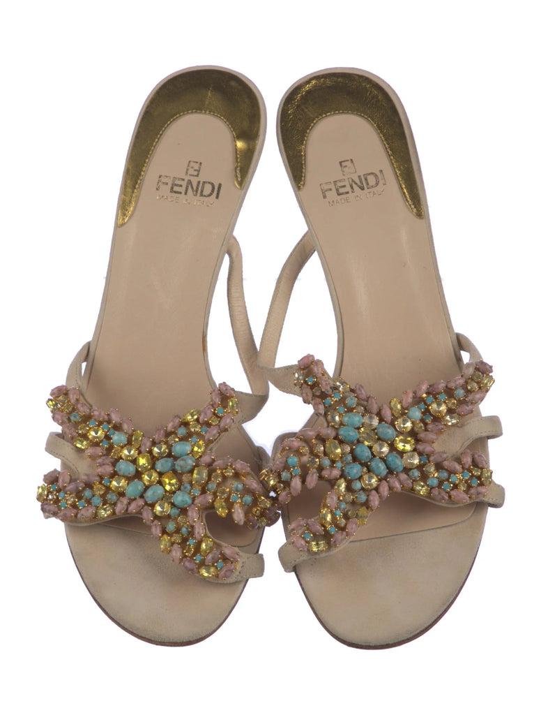 FENDI STARFISH SANDALS IT 38