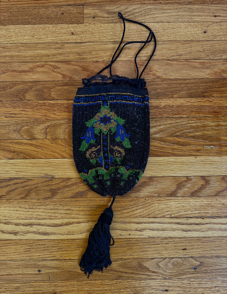 1950'S BEADED PURSE