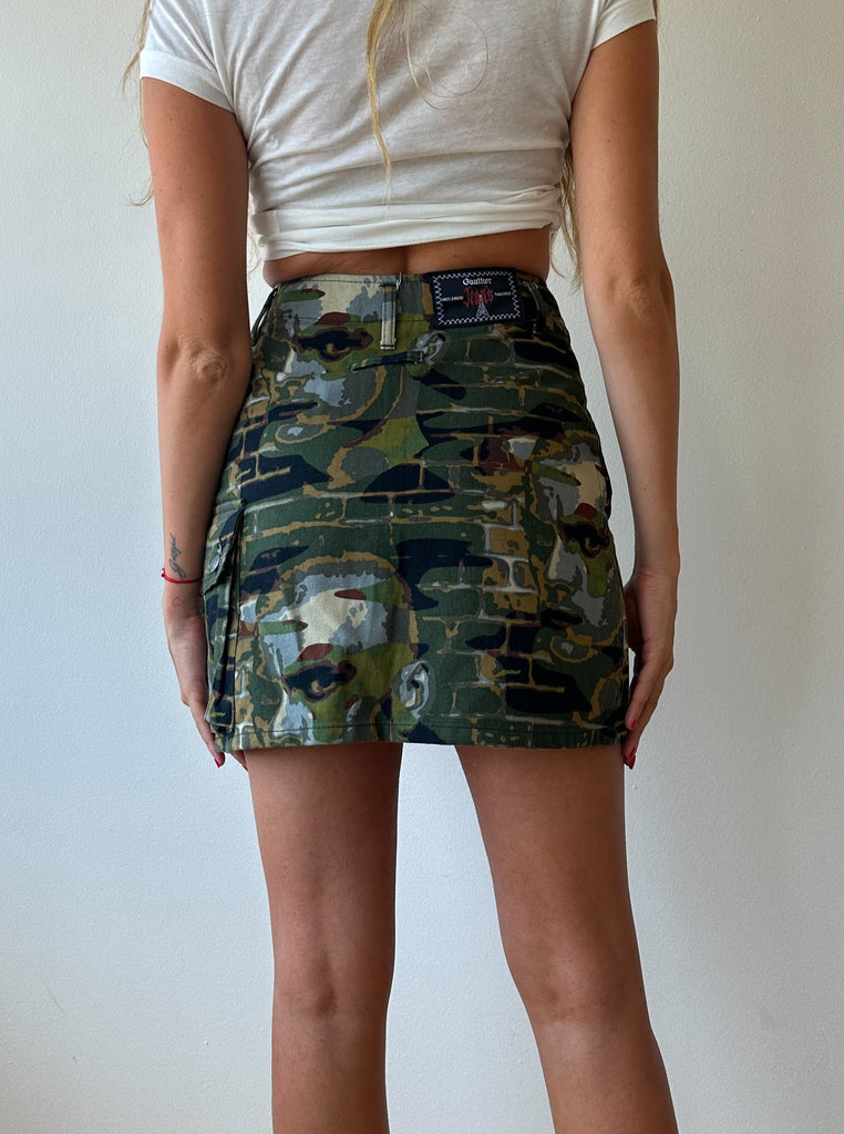 JPG Mini Camo Skirt S