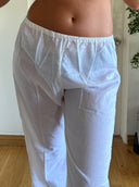 VINTAGE LINEN PANTS S