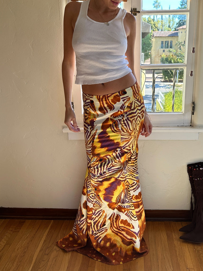 CAVALLI FISHTAIL SKIRT