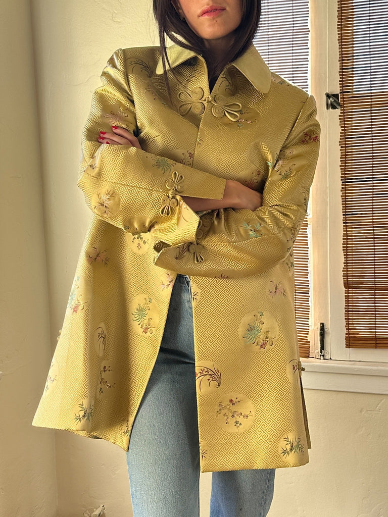 SATIN CHINESE COAT S