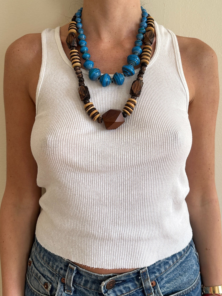 BEADED NECKLACE SET