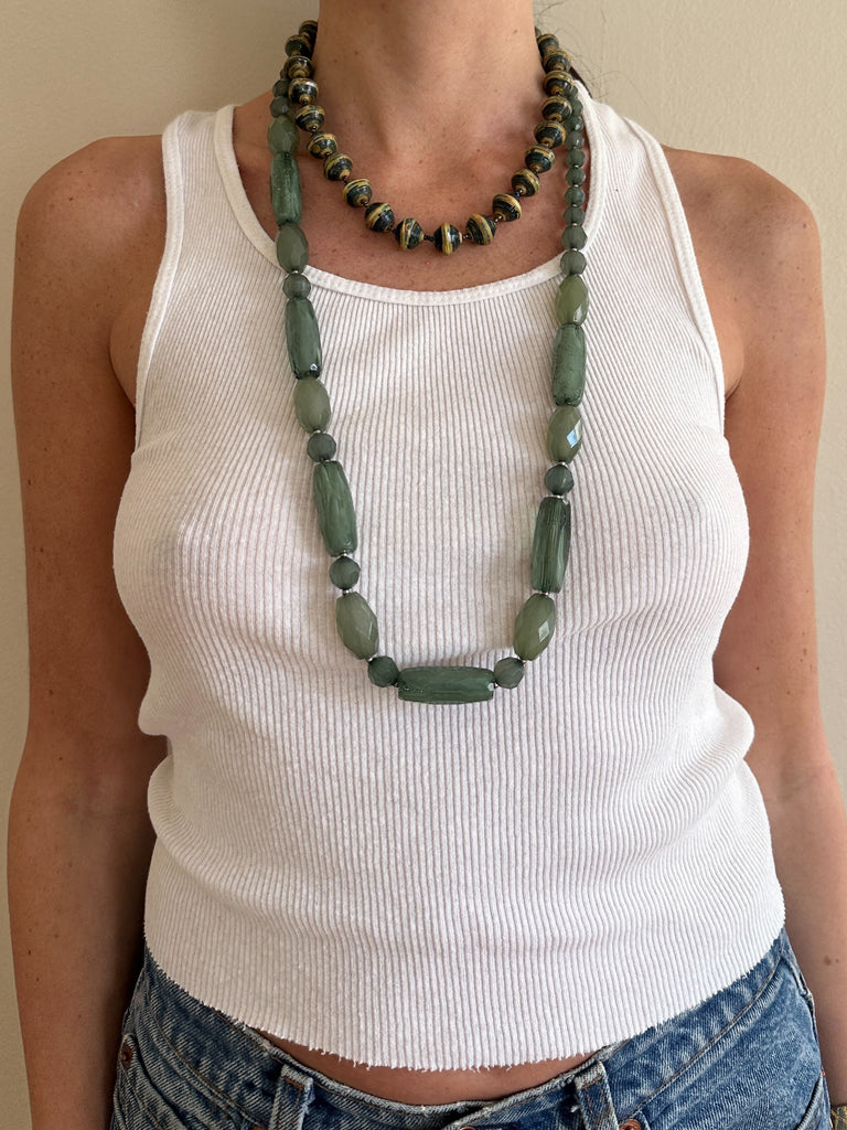 BEADED NECKLACE SET