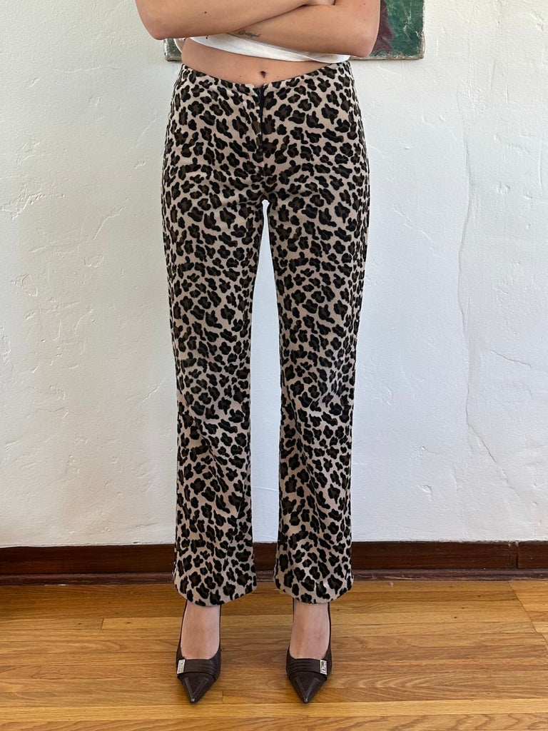 LEOPARD PANT S