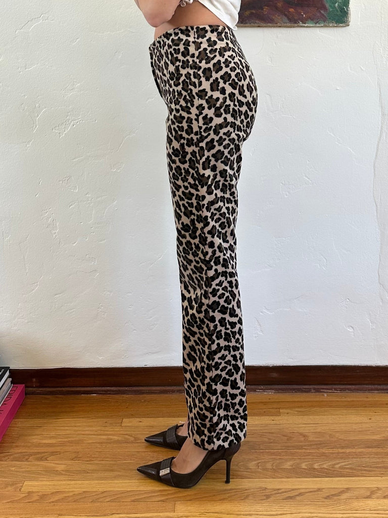 LEOPARD PANT S