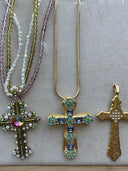 VINTAGE CROSS NECKLACE