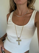 VINTAGE CROSS NECKLACE