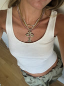 VINTAGE CROSS NECKLACE
