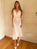 CHRISTIAN DIOR SKIRT SET S