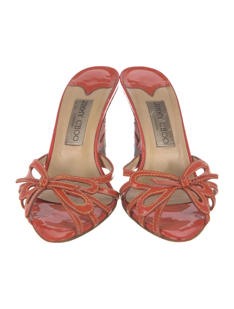 JIMMY CHOO BUTTERFLY WEDGE IT 38.5