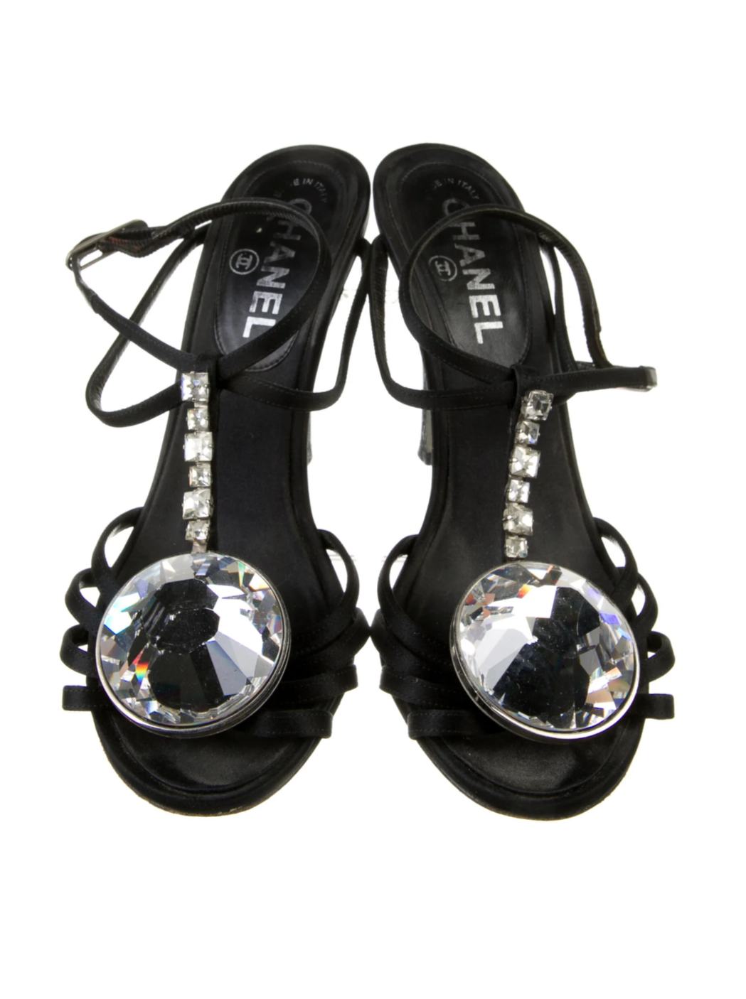 CHANEL DIAMOND SANDALS IT 38 | NOU