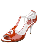 CHANEL Logo Sandals IT 42
