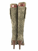 LOUIS VUITTON Denim LOGO BOOTS IT 37.5