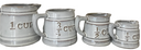 1980's Swan MEASURING CUP SET
