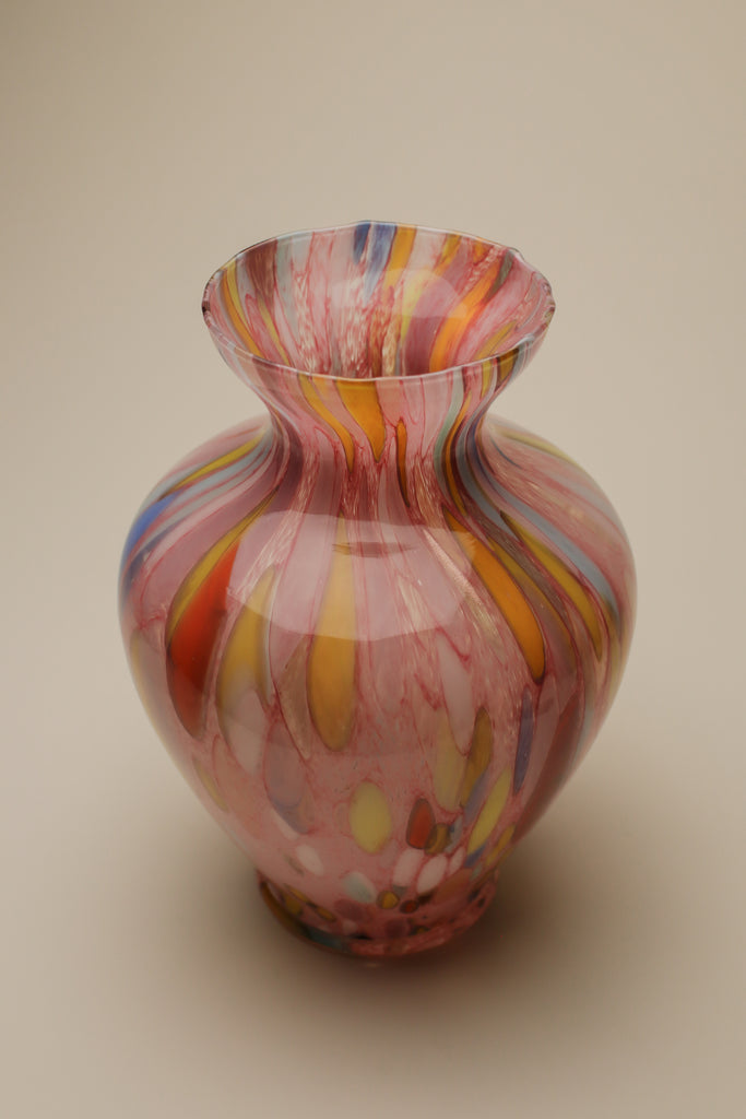 1980's PINK VASE