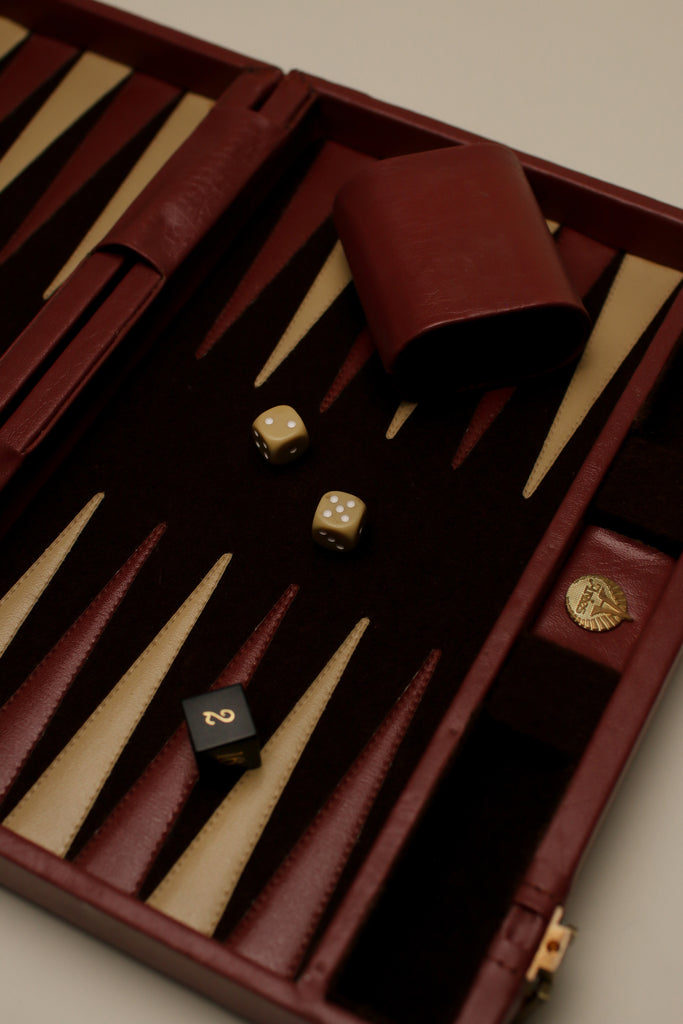 1970's Travel Backgammon Set