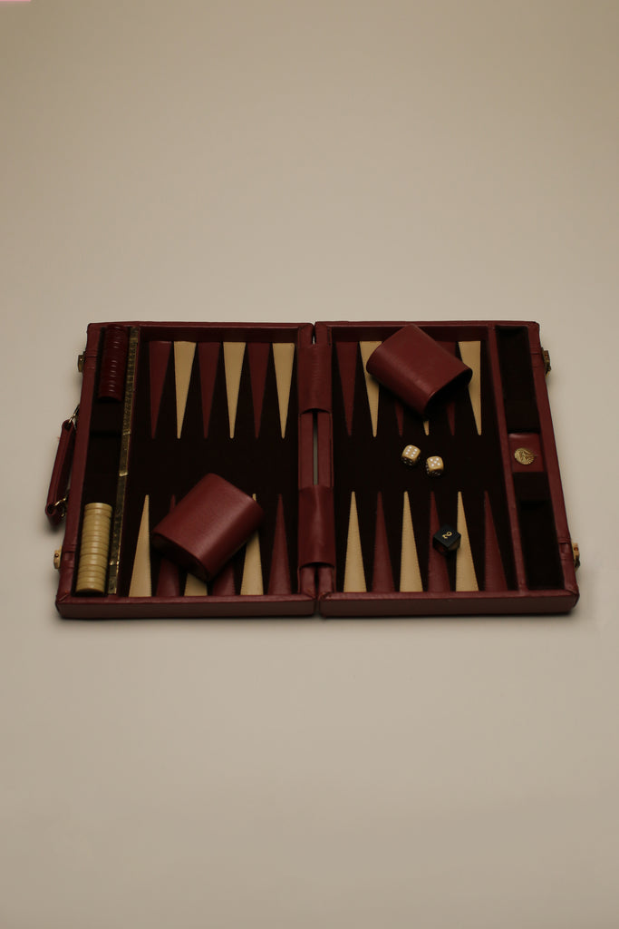 1970's Travel Backgammon Set