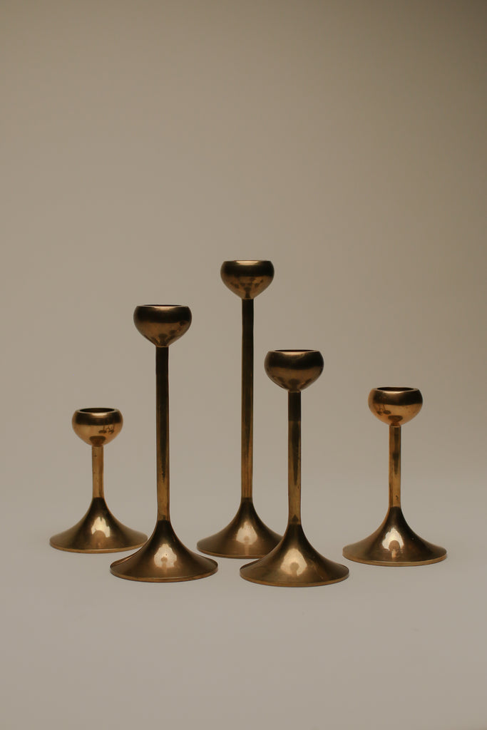 SCANDINAVIAN CANDLESTICK HOLDERS