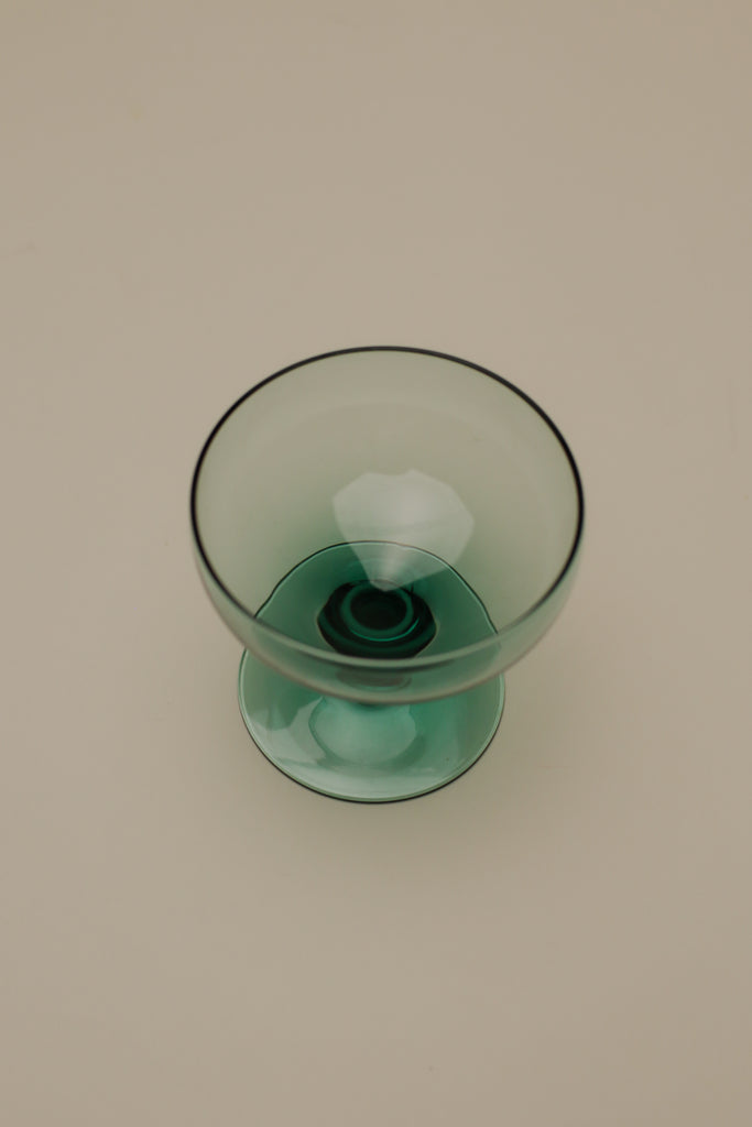 SEAFOAM COCKTAIL GLASSES