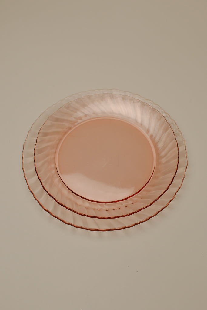 FRENCH SALAD PLATES X 4