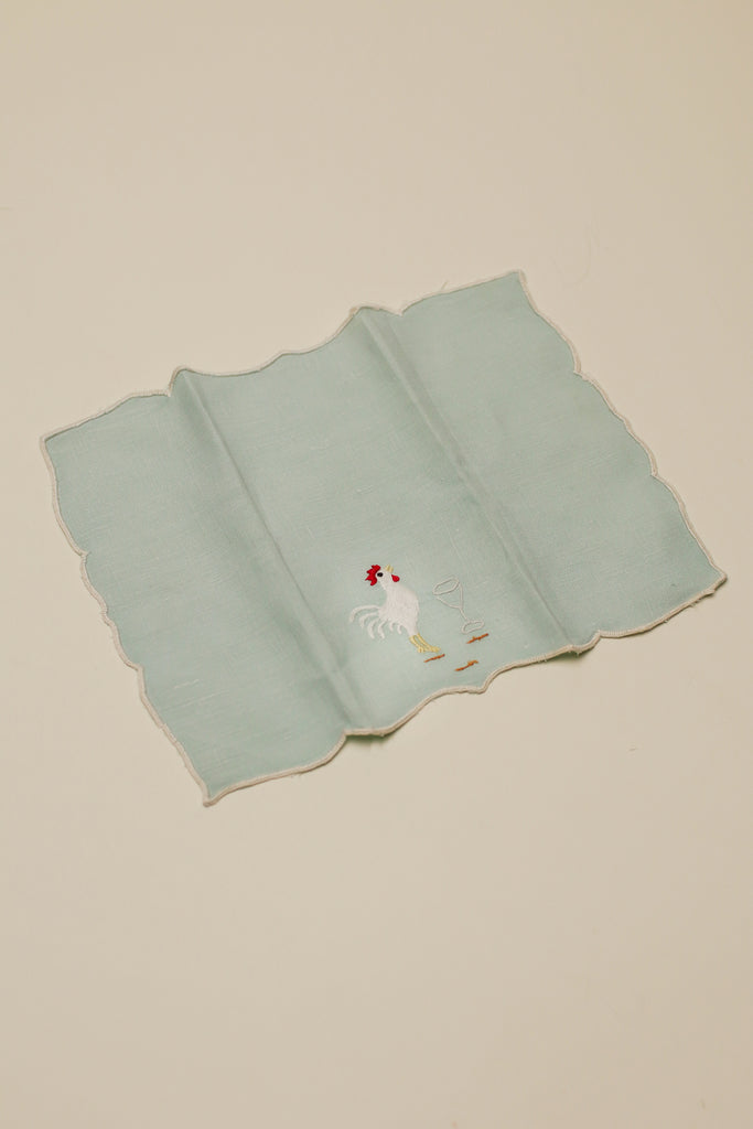 Chicken Cocktail Napkin Set of 4