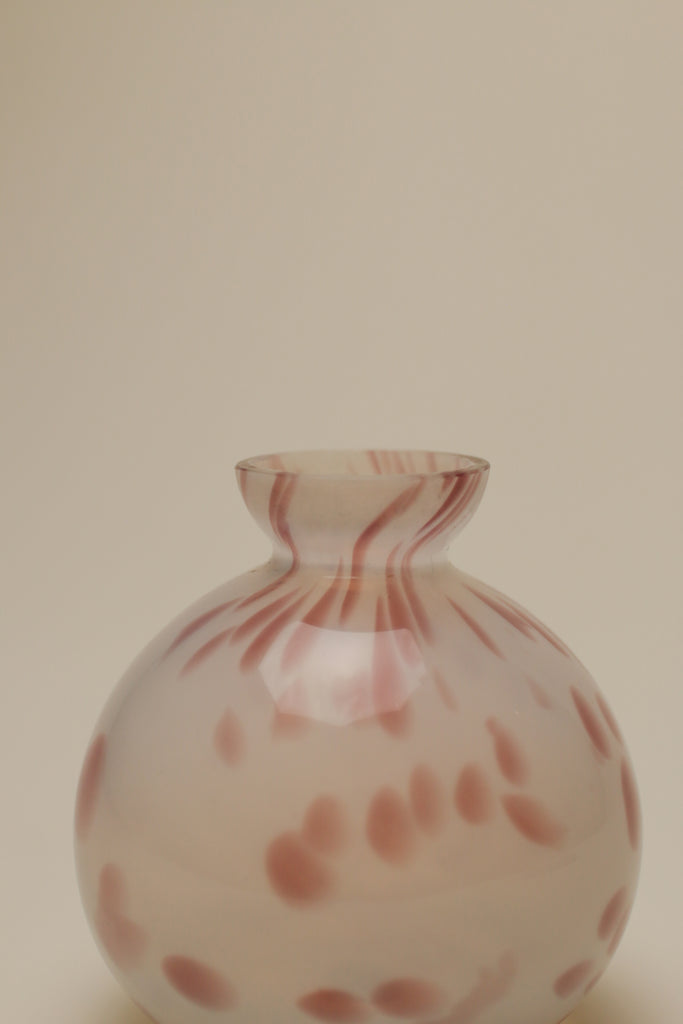 SPOTTED STEM VASE