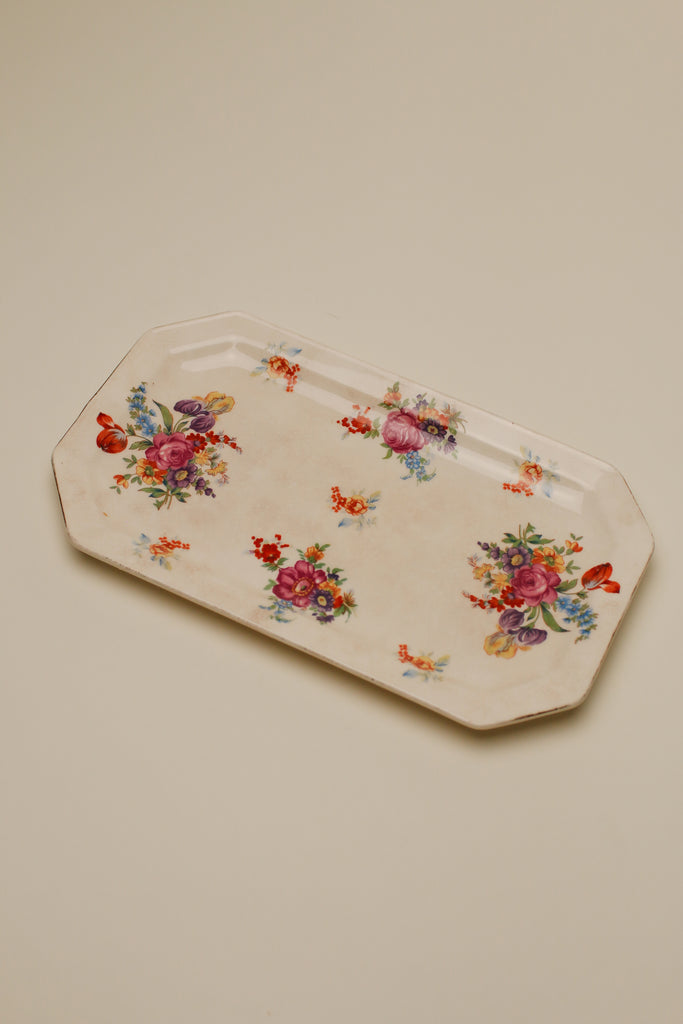 JAPANESE FLORAL SMALL DISH