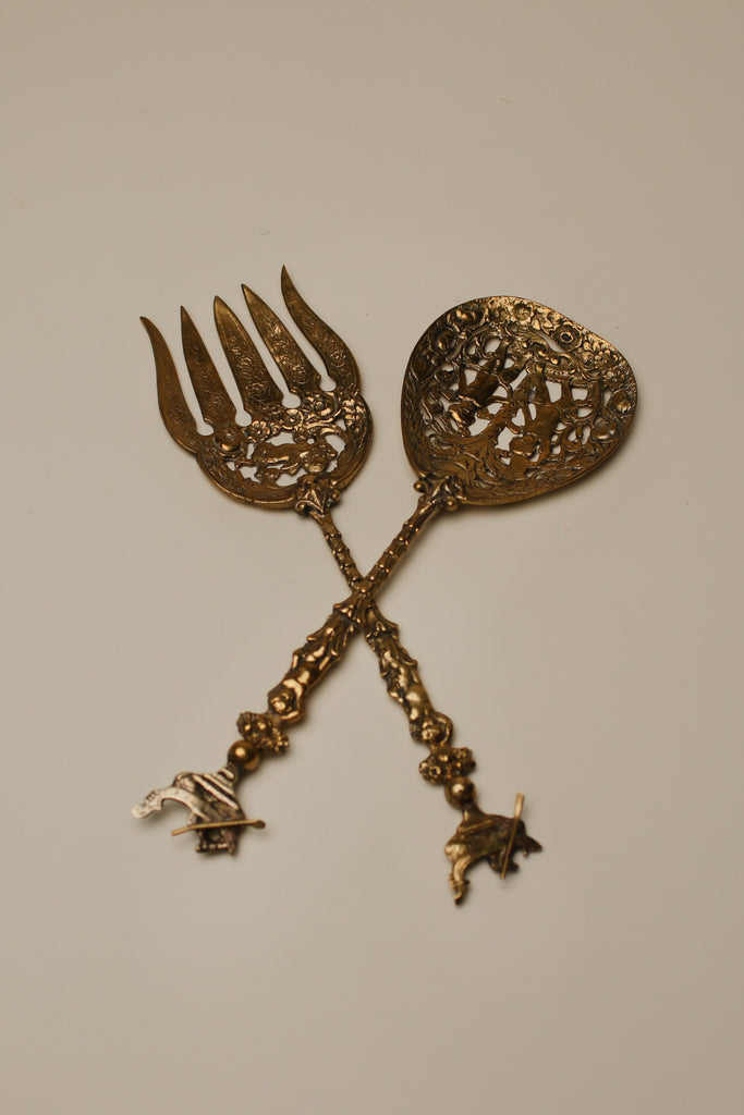 CHERUB SERVING UTENSILS