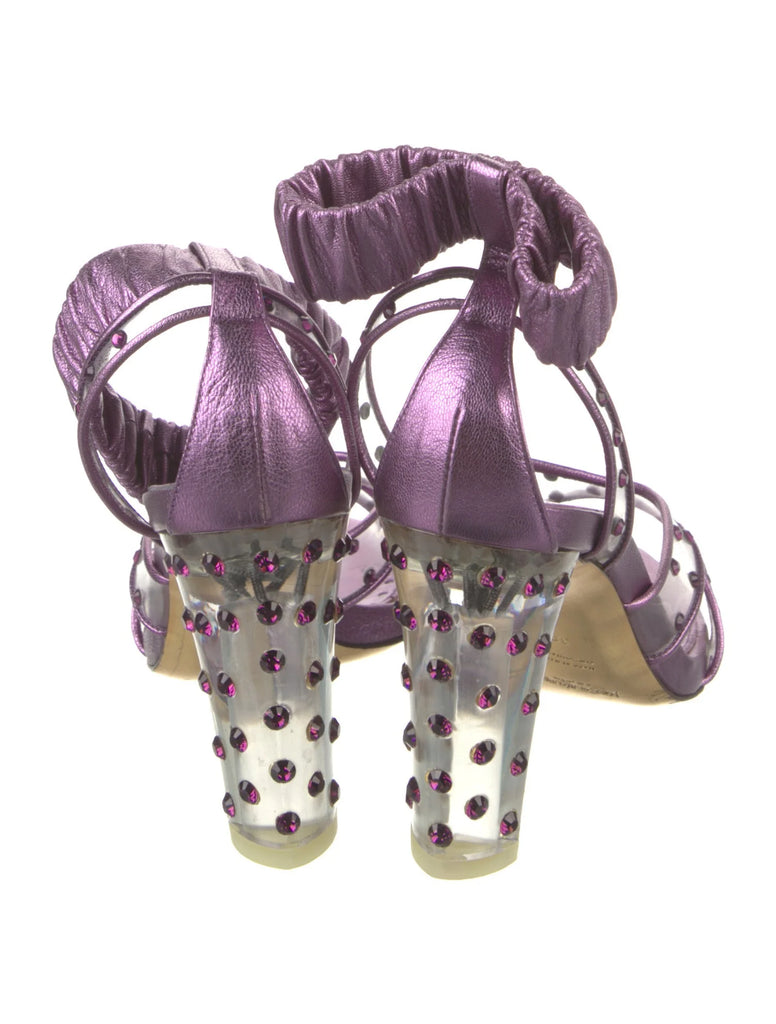 YSL EMBELLISHED SANDALS IT 38