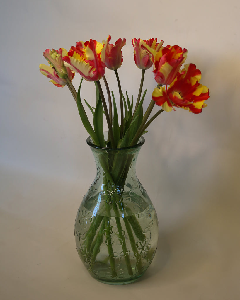 Glass Floral Vase