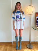 D&G Knee-High Denim Boots IT 36.5