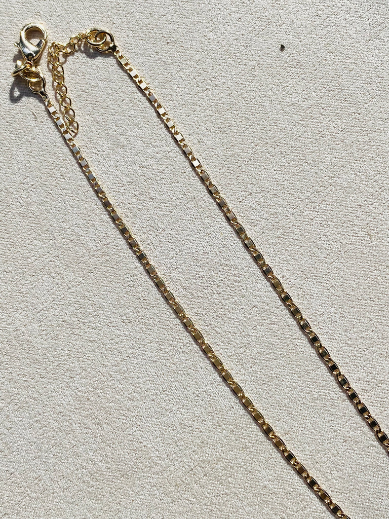 FLAT CHAIN ANKLET