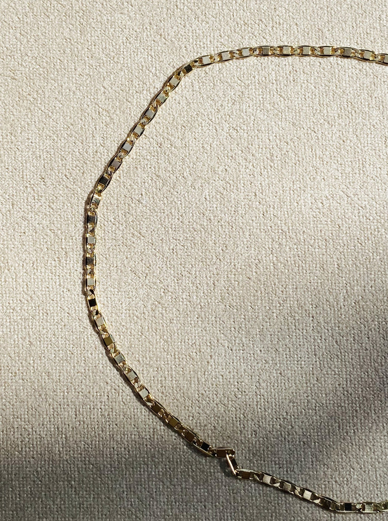 FLAT CHAIN ANKLET
