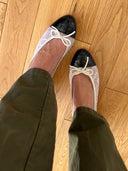 CHANEL Lace Ballet Flats IT 39