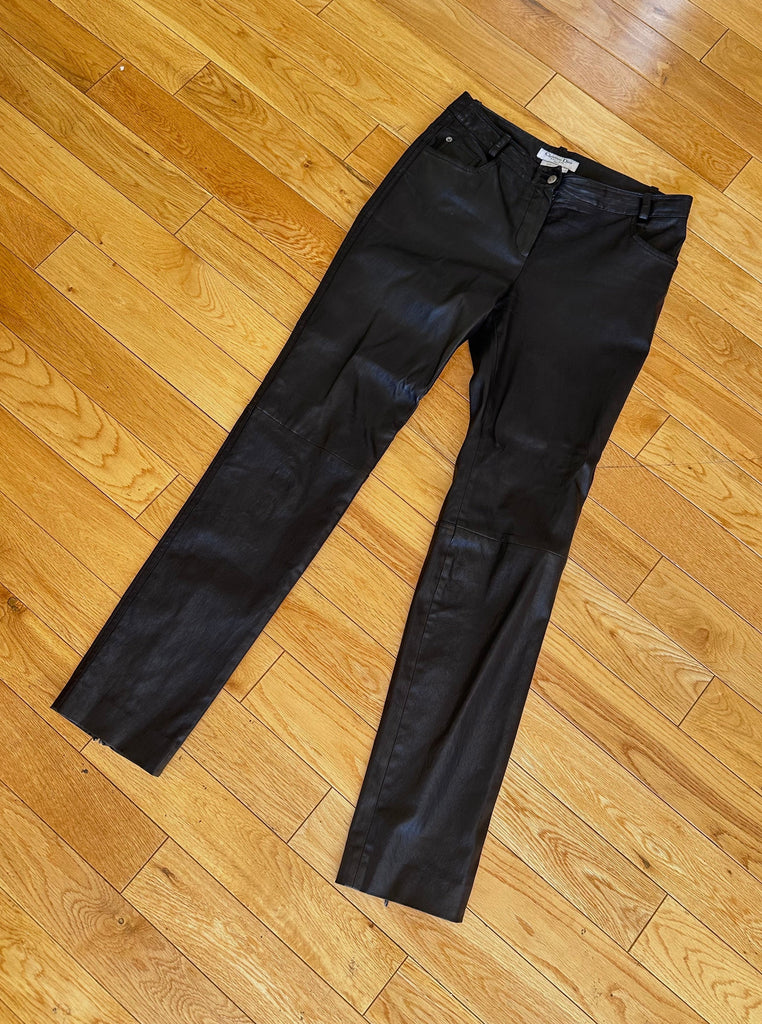 Christian Dior Leather Pants M