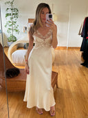 VALENTINO Lace Slip Dress XS
