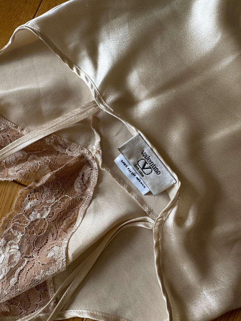 VALENTINO Lace Slip Dress XS