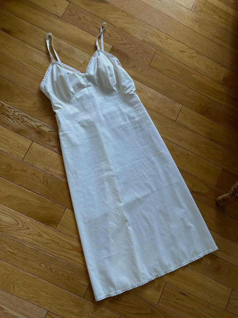 White Slip Dress M/L