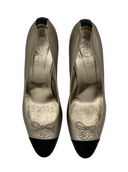 CHANEL Metallic Pumps IT 42