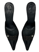CHANEL Travel Ligne Canvas Mules IT 39
