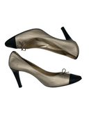 CHANEL Metallic Pumps IT 42