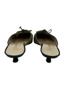 CHANEL Olive Kitten Mules IT 38